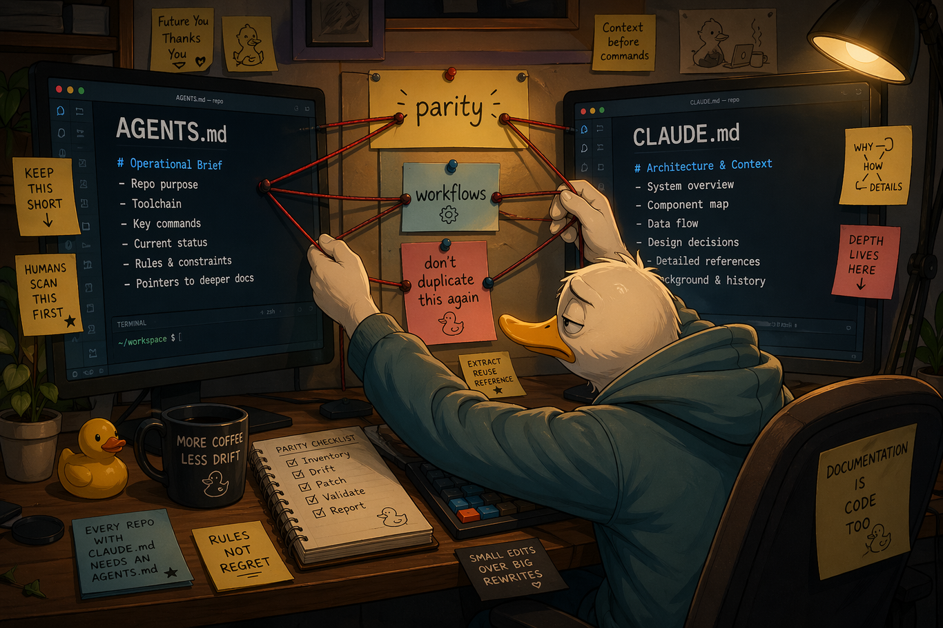 How I Keep Claude and Codex Instruction Files in Sync Without Drift